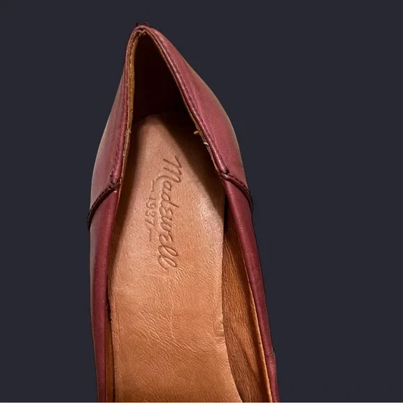 Madewell Red Heels Vintage-Inspired Leather - Picture 6 of 6